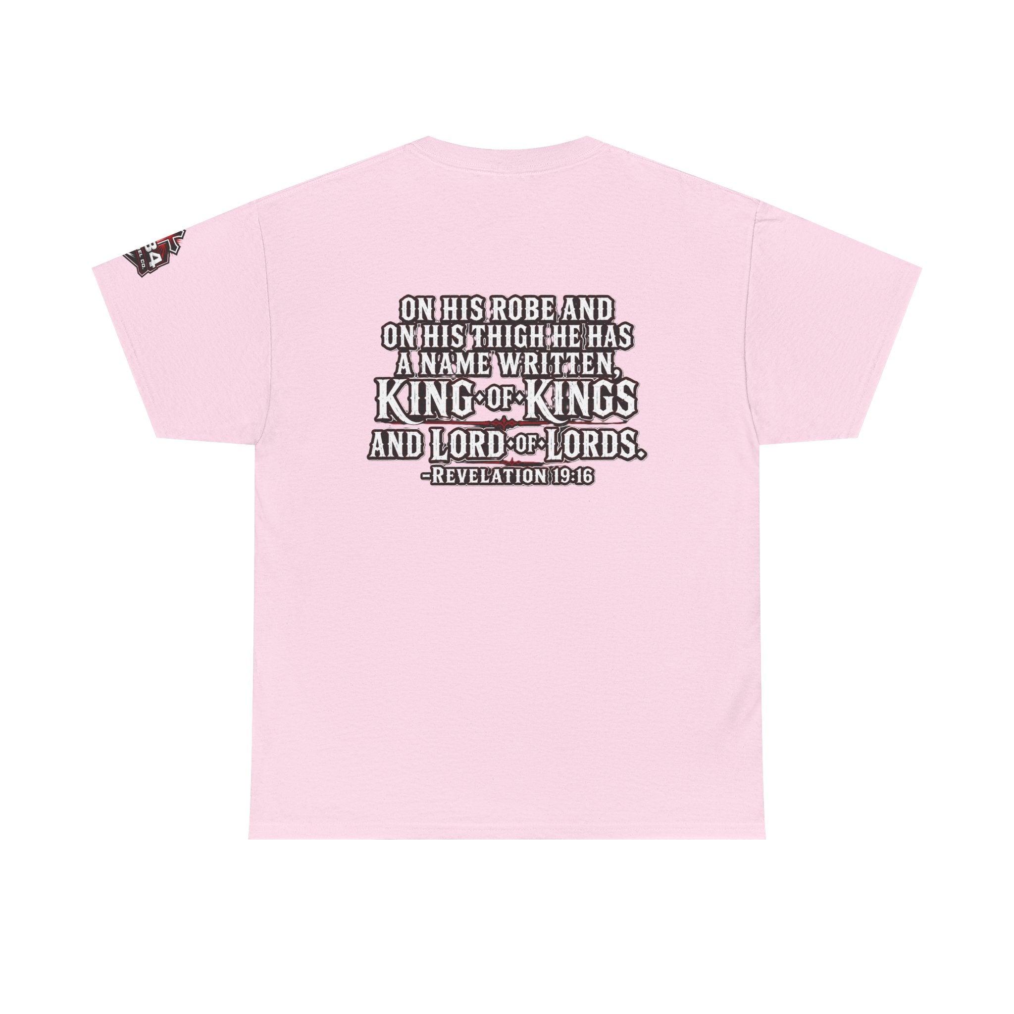 "Christ Is King" Christian T-Shirt — Faith-Based Bible Verse Tee