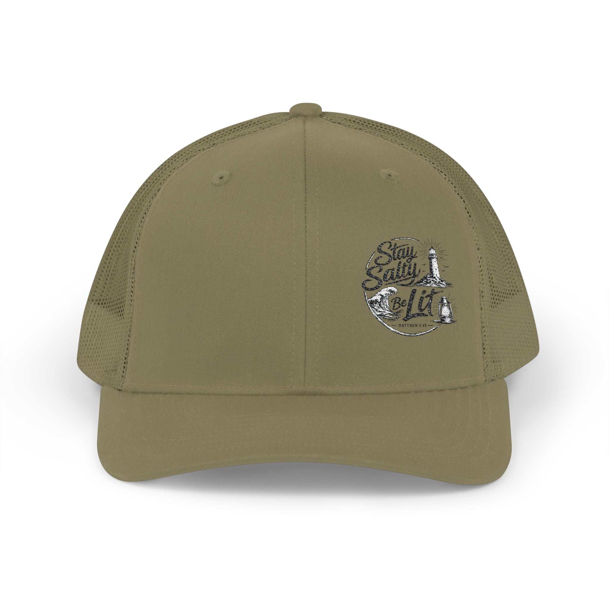 Matthew 5:13-16 "Stay Salty, Be Lit" Snapback Cap