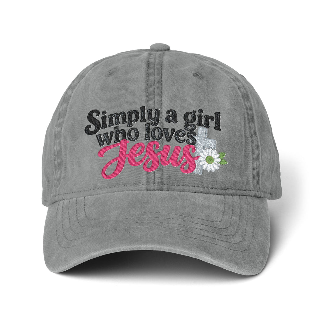 Simply a Girl Who Loves Jesus – Cassie Infinity Cap