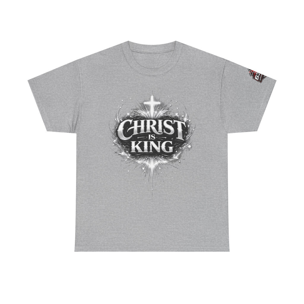 "Christ Is King" Christian T-Shirt — Faith-Based Bible Verse Tee