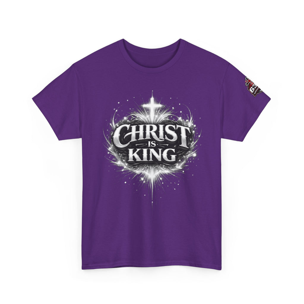 "Christ Is King" Christian T-Shirt — Faith-Based Bible Verse Tee