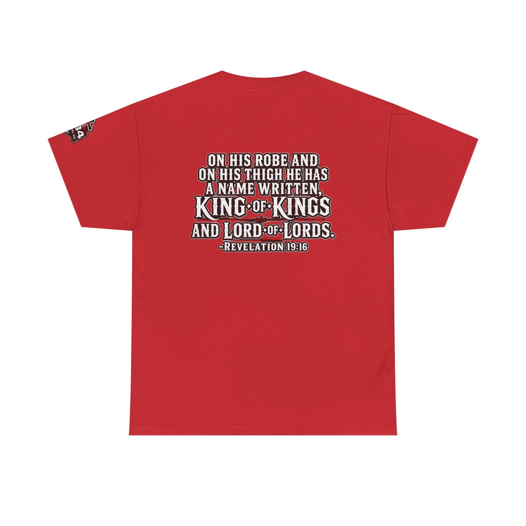 "Christ Is King" Christian T-Shirt — Faith-Based Bible Verse Tee