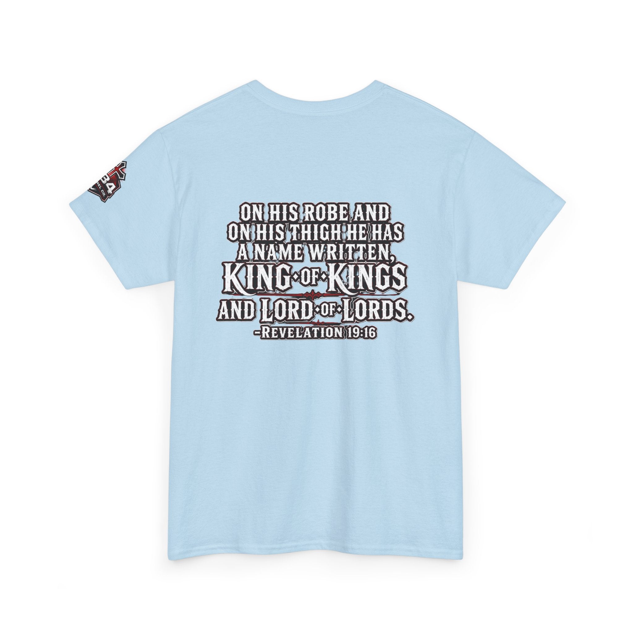 "Christ Is King" Christian T-Shirt — Faith-Based Bible Verse Tee