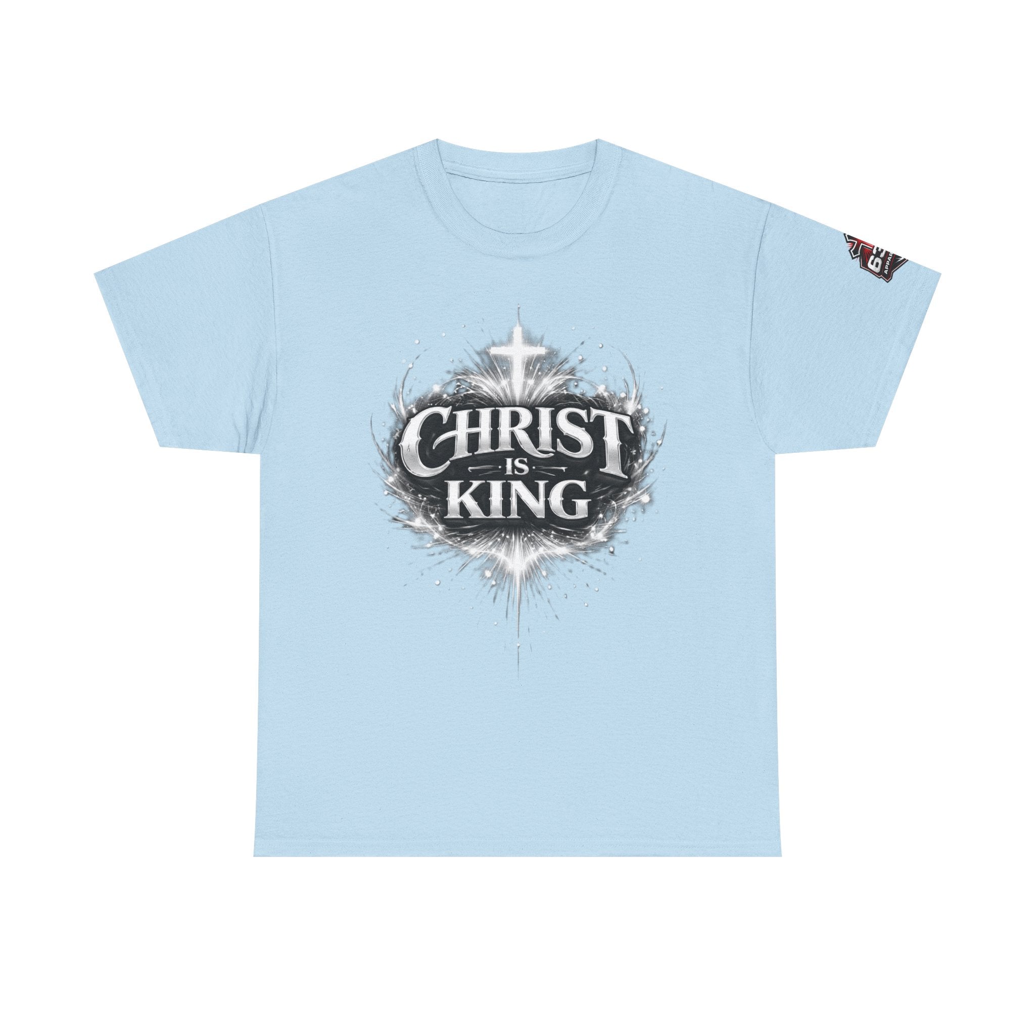 "Christ Is King" Christian T-Shirt — Faith-Based Bible Verse Tee