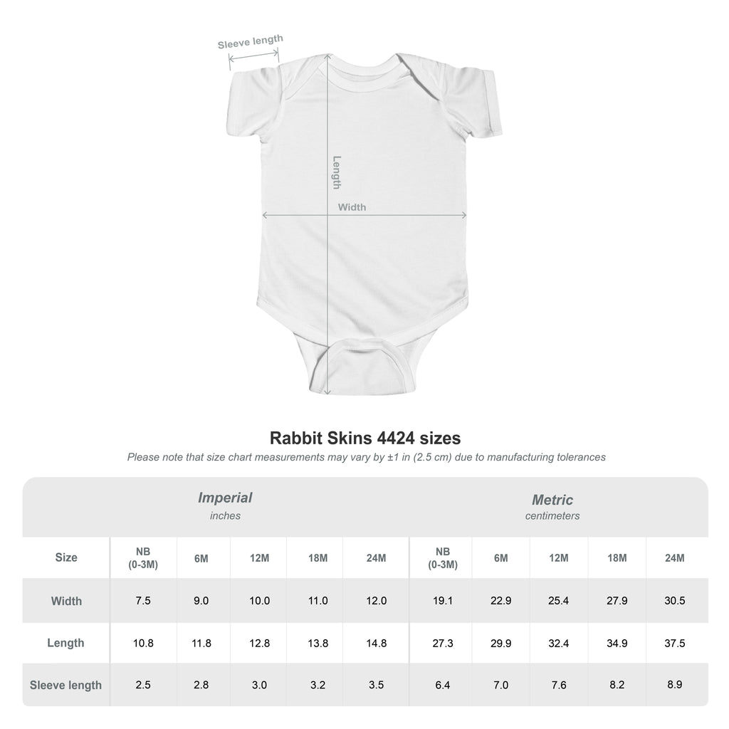 Infant Bodysuit — "Trust God Today" Pink Cross Baby Onesie