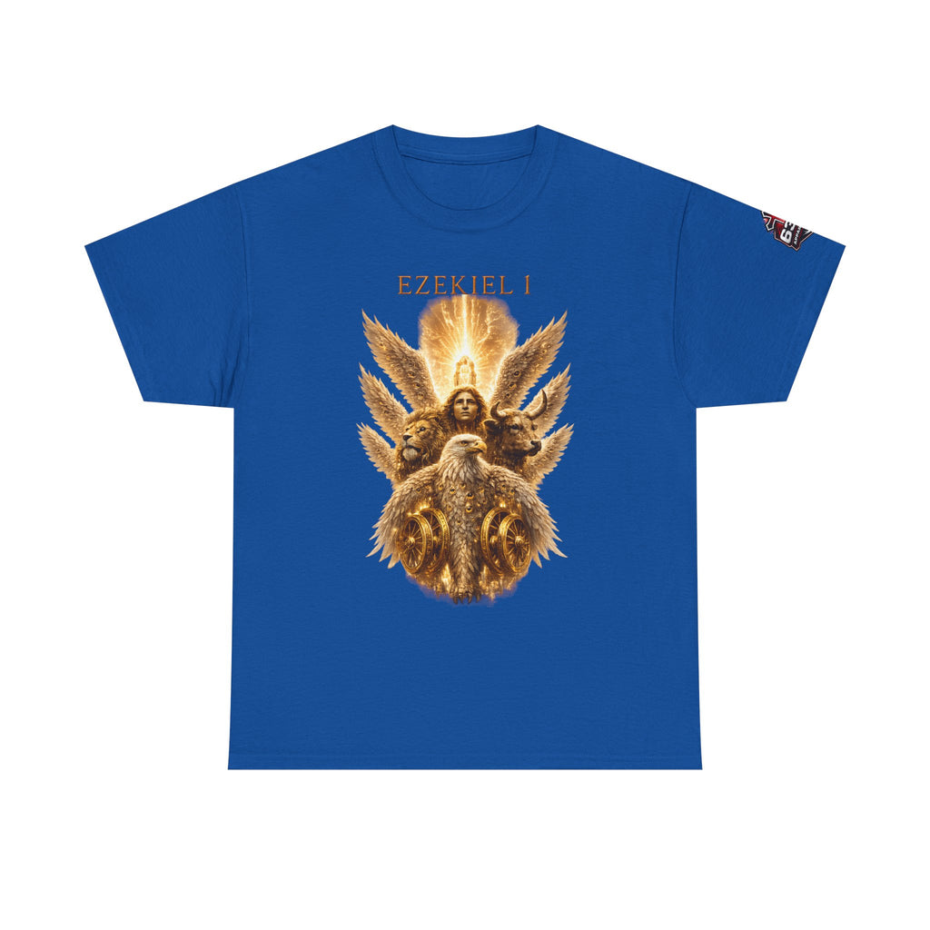 Ezekiel 1 Angel Tee — Bold Biblical Vision Graphic T-Shirt