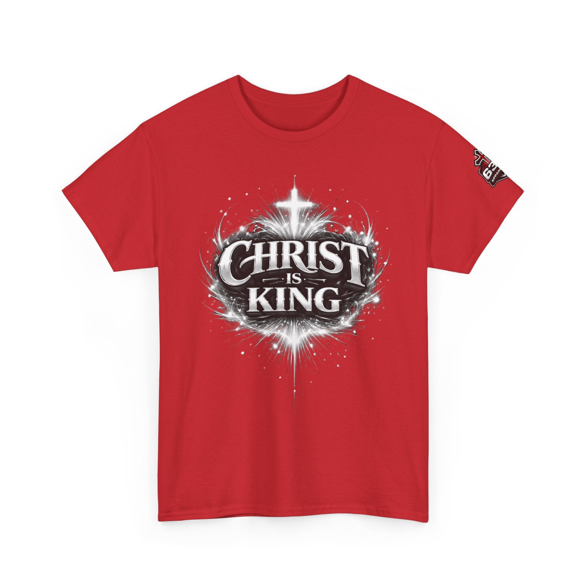 "Christ Is King" Christian T-Shirt — Faith-Based Bible Verse Tee