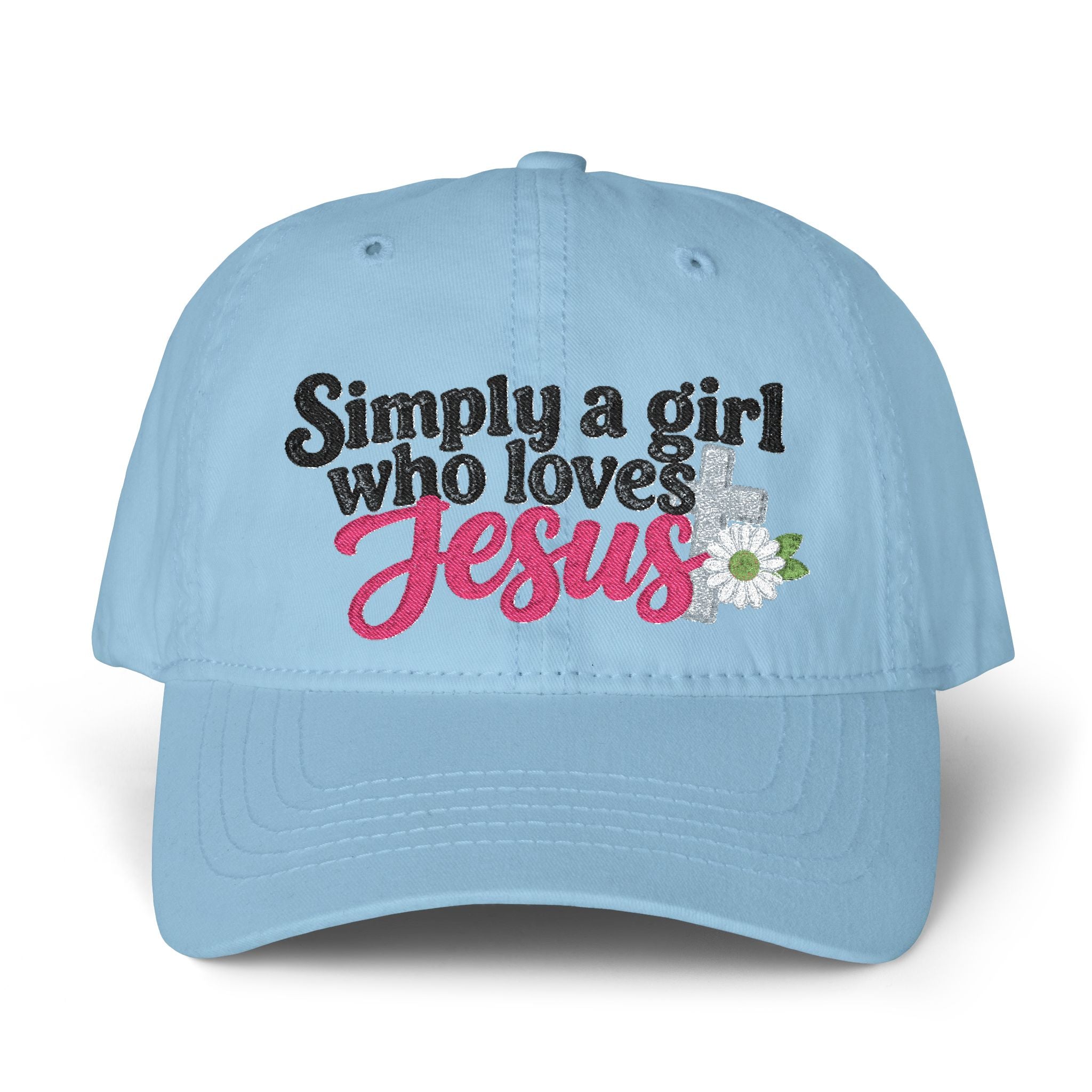 Simply a Girl Who Loves Jesus – Cassie Infinity Cap