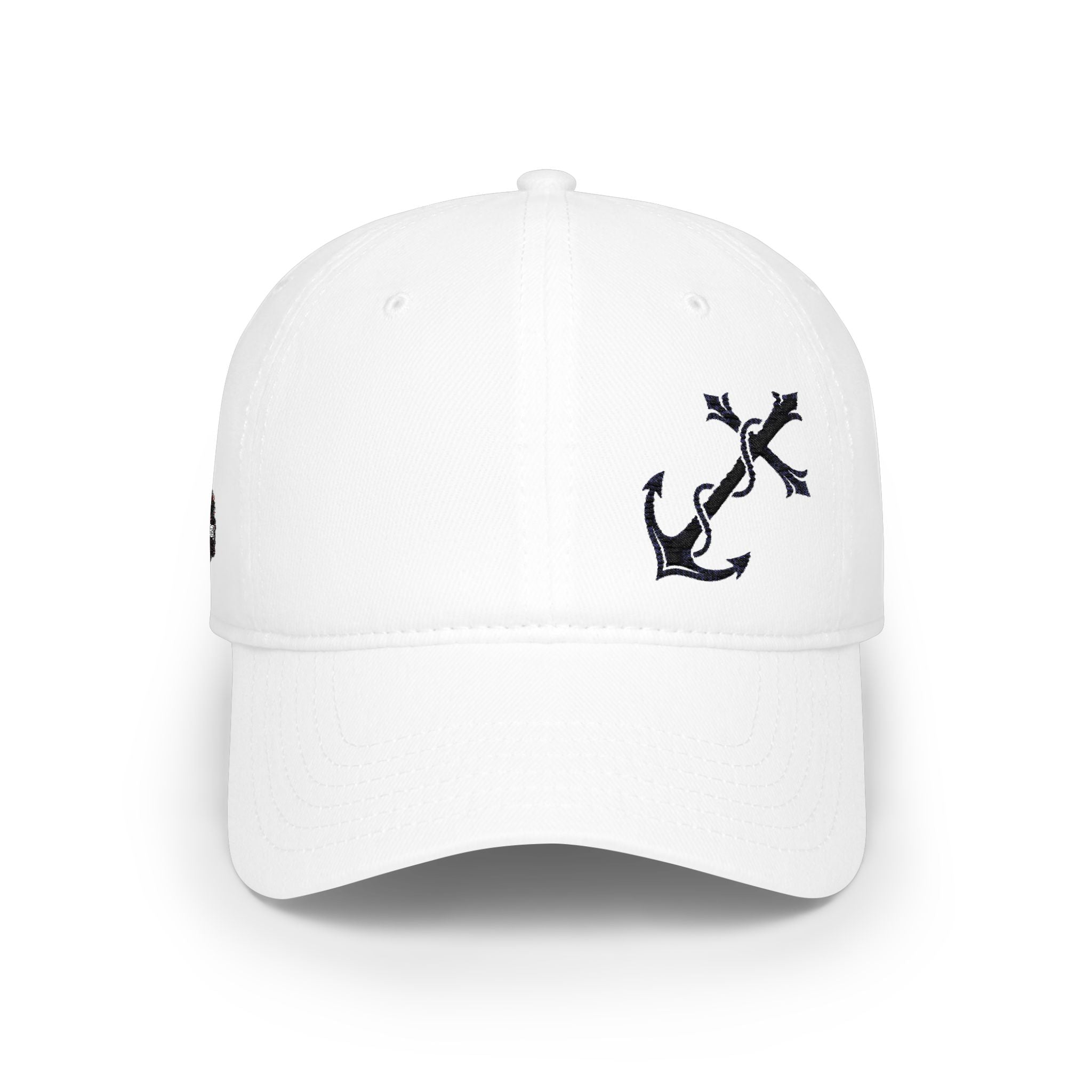 Jesus Is My Anchor Cap — Cross & Anchor Low Profile Baseball Hat