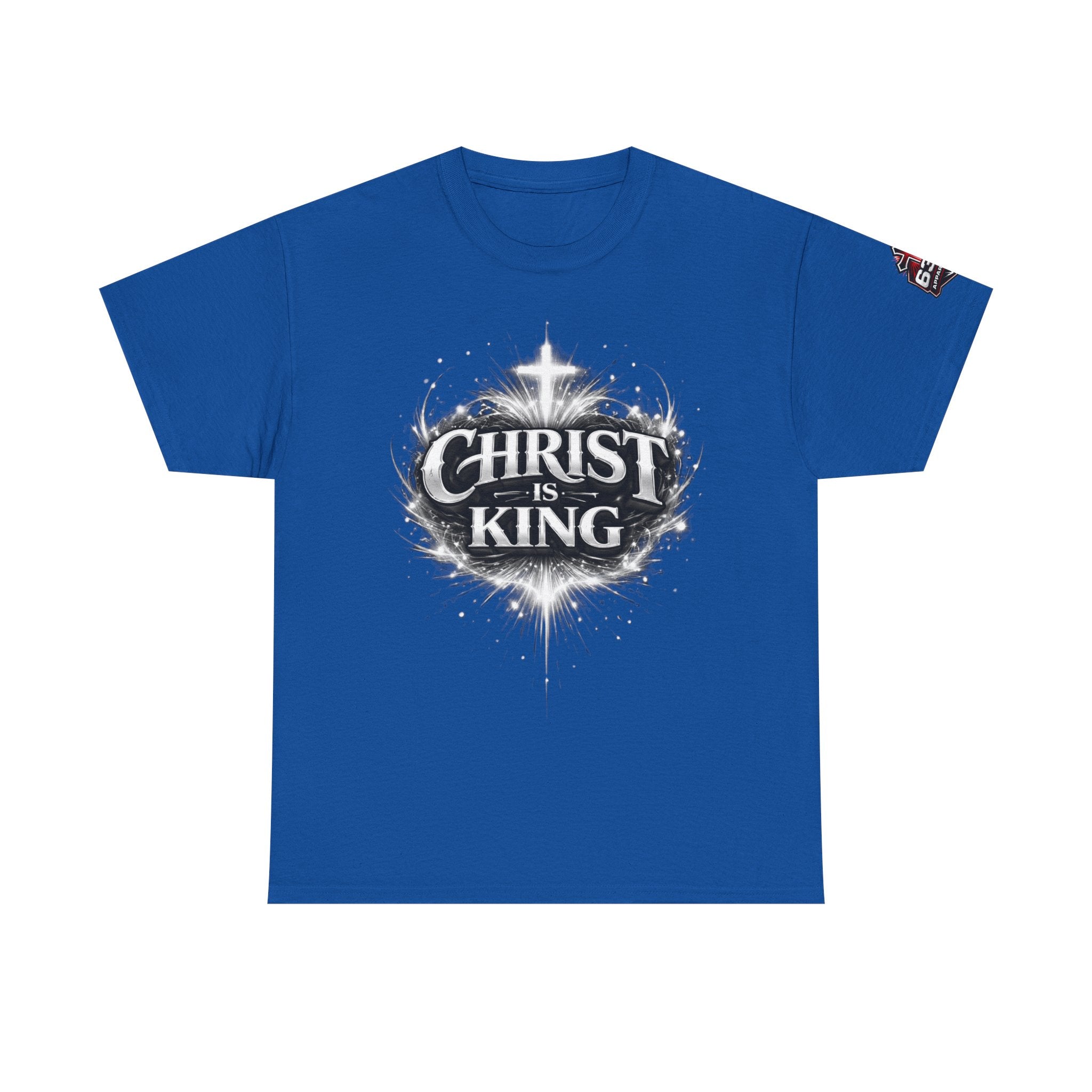 "Christ Is King" Christian T-Shirt — Faith-Based Bible Verse Tee