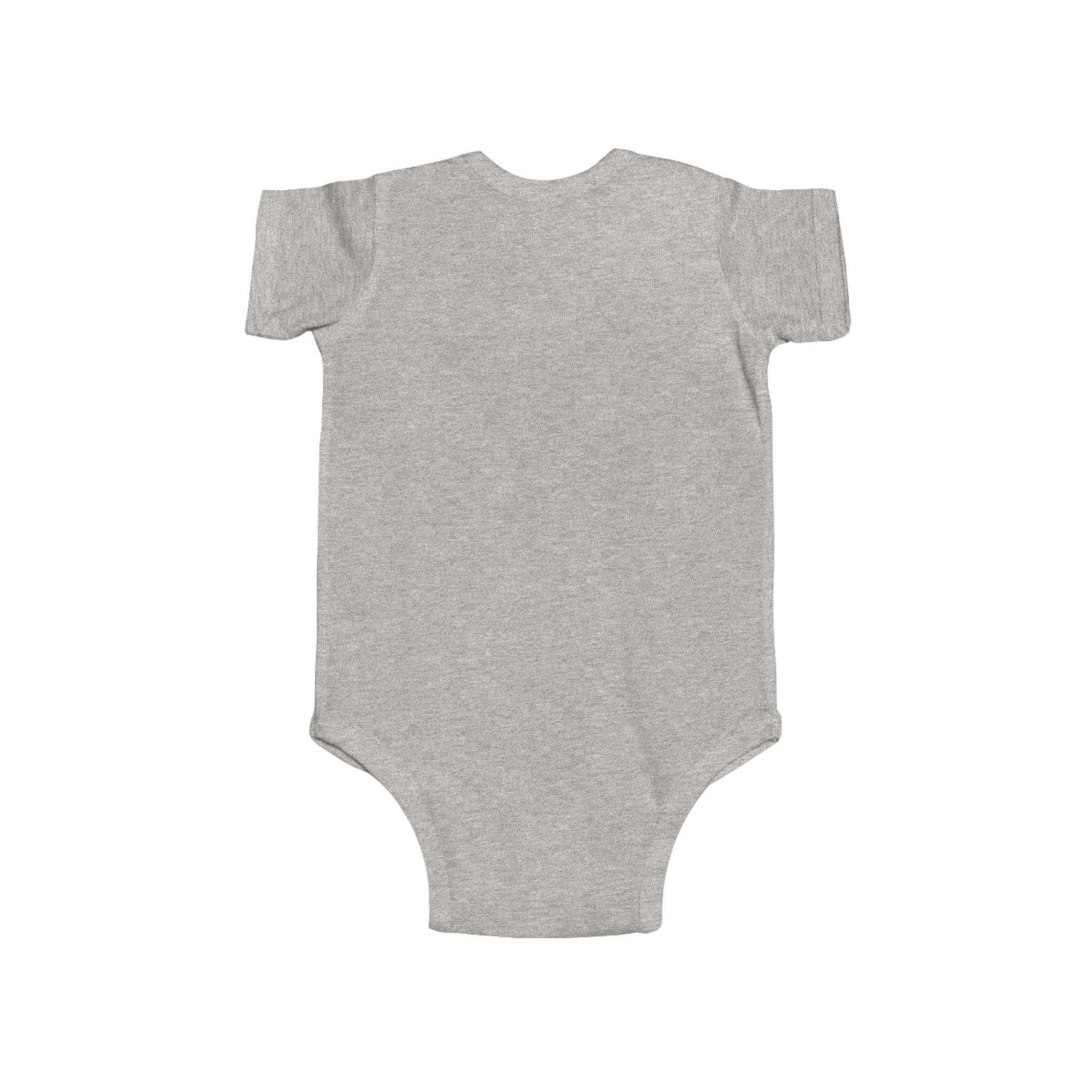 Infant Bodysuit — "Trust God Today" Pink Cross Baby Onesie