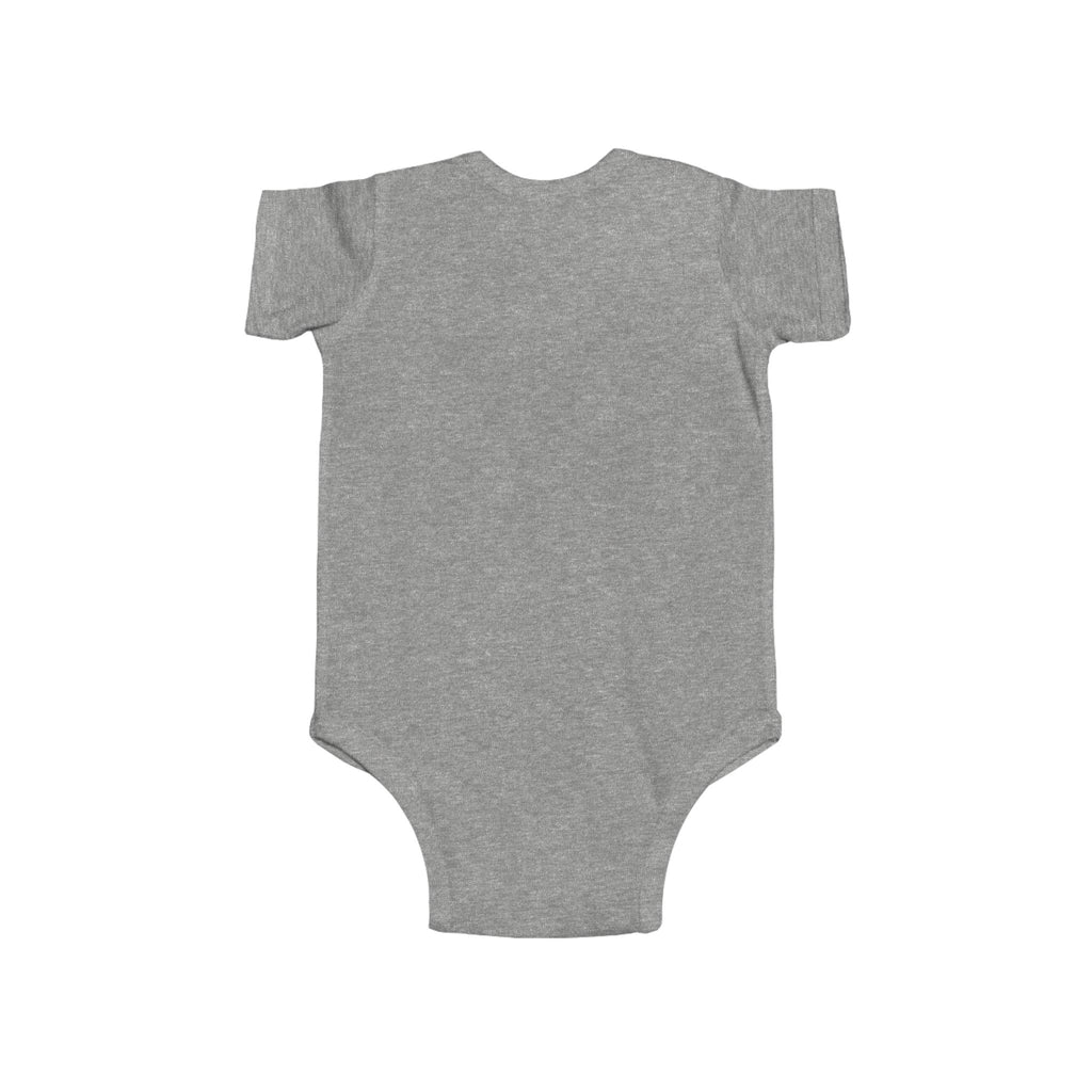 Infant Bodysuit — "Trust God Today" Pink Cross Baby Onesie