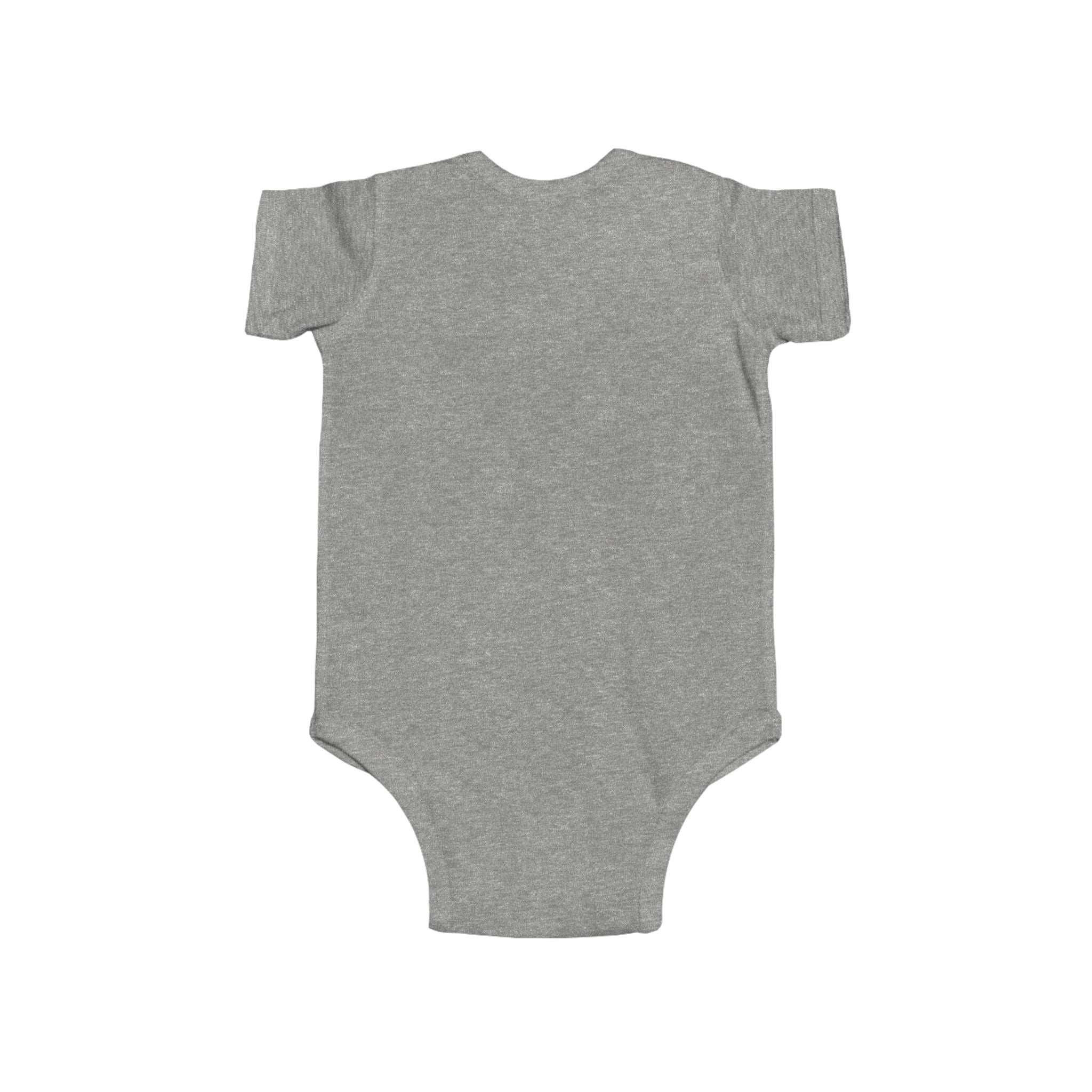 Infant Bodysuit — "Trust God Today" Pink Cross Baby Onesie
