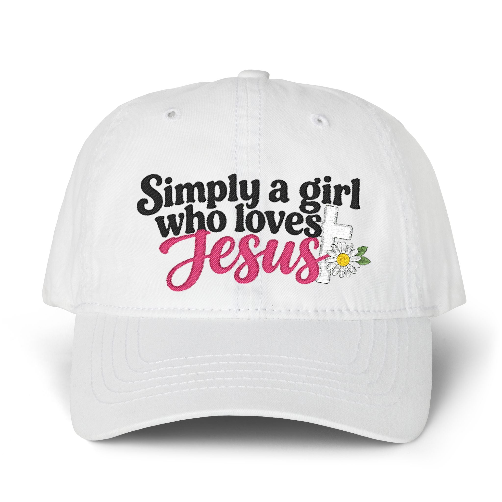 Simply a Girl Who Loves Jesus – Cassie Infinity Cap