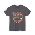 Women's Prayer & Worship Tee — "This Is How I Fight My Battles" Christian T-Shirt