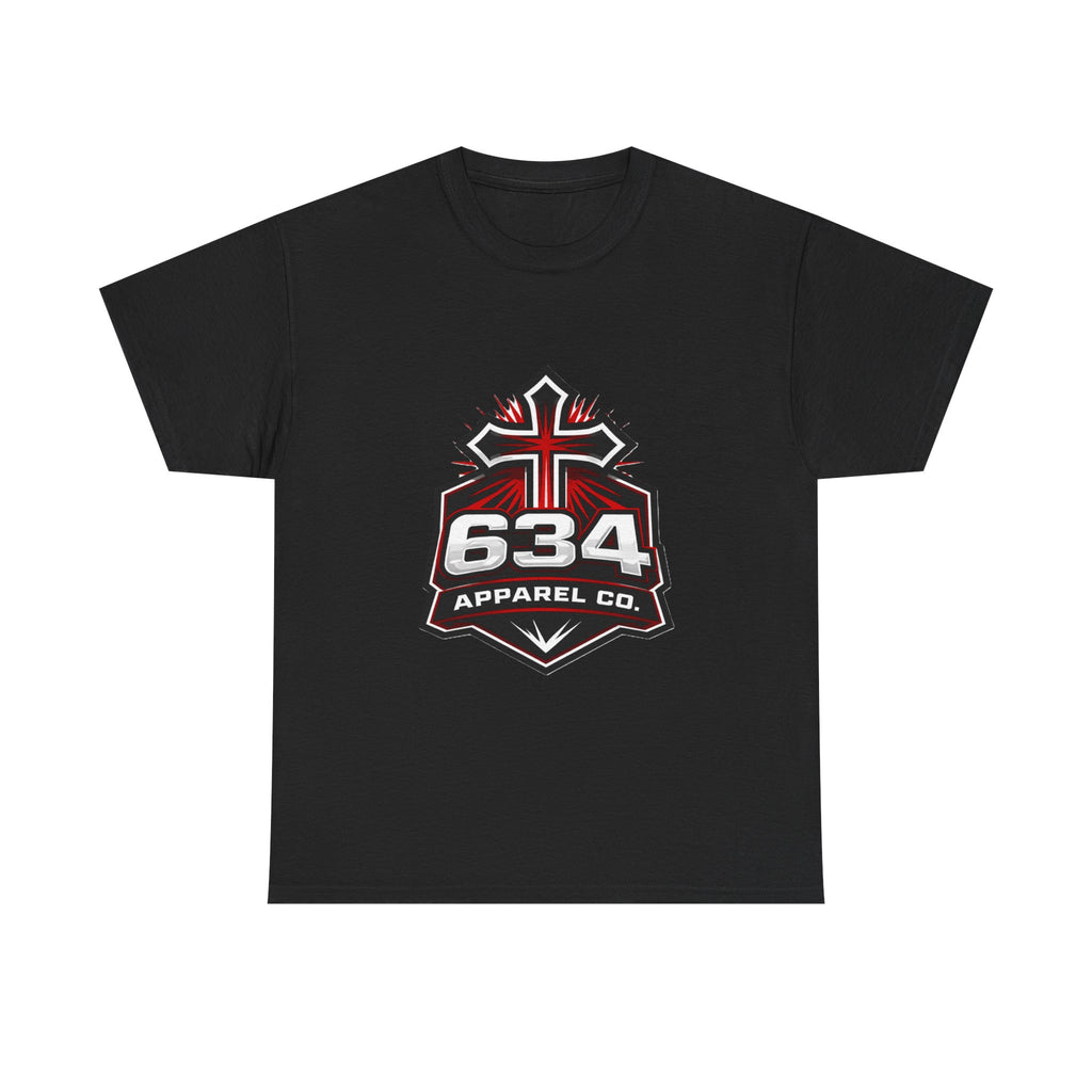 634 Apparel Co. Logo T-Shirt — Cross Shield Graphic Tee