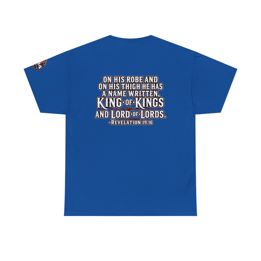 "Christ Is King" Christian T-Shirt — Faith-Based Bible Verse Tee