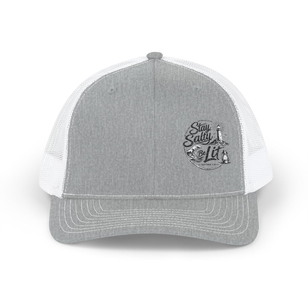 Matthew 5:13-16 "Stay Salty, Be Lit" Snapback Cap