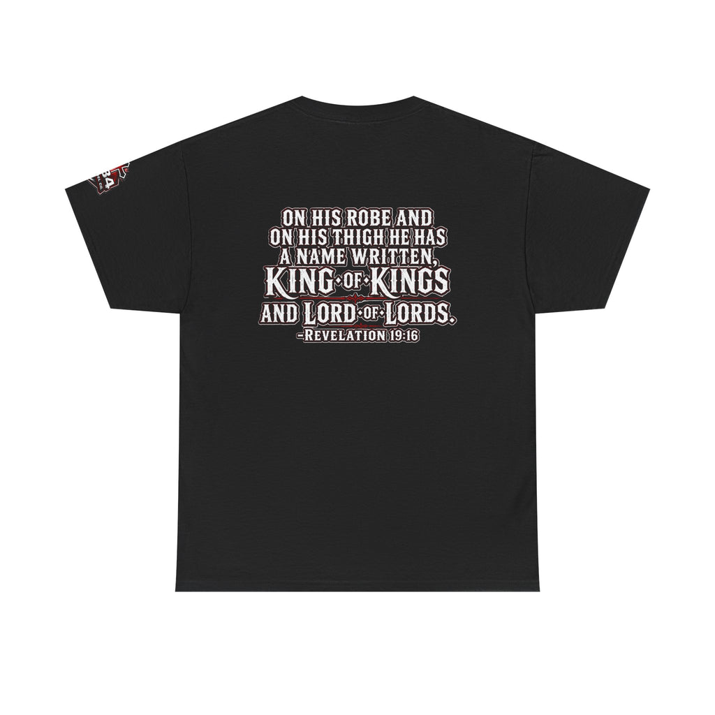 "Christ Is King" Christian T-Shirt — Faith-Based Bible Verse Tee