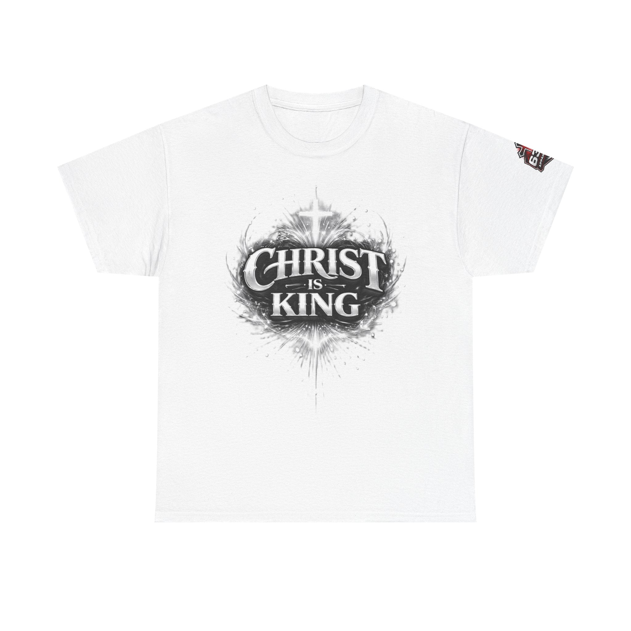 "Christ Is King" Christian T-Shirt — Faith-Based Bible Verse Tee