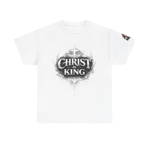 "Christ Is King" Christian T-Shirt — Faith-Based Bible Verse Tee