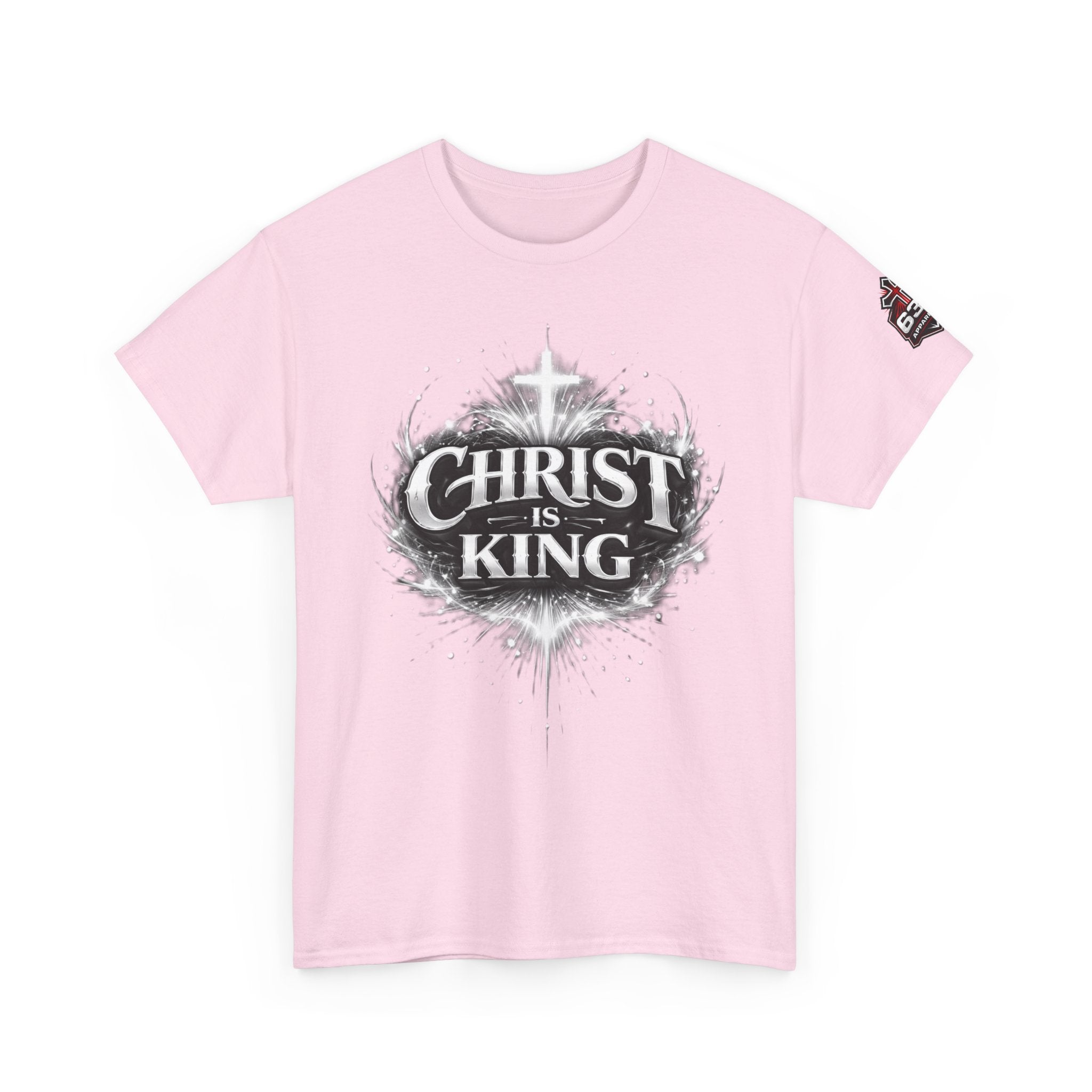 "Christ Is King" Christian T-Shirt — Faith-Based Bible Verse Tee