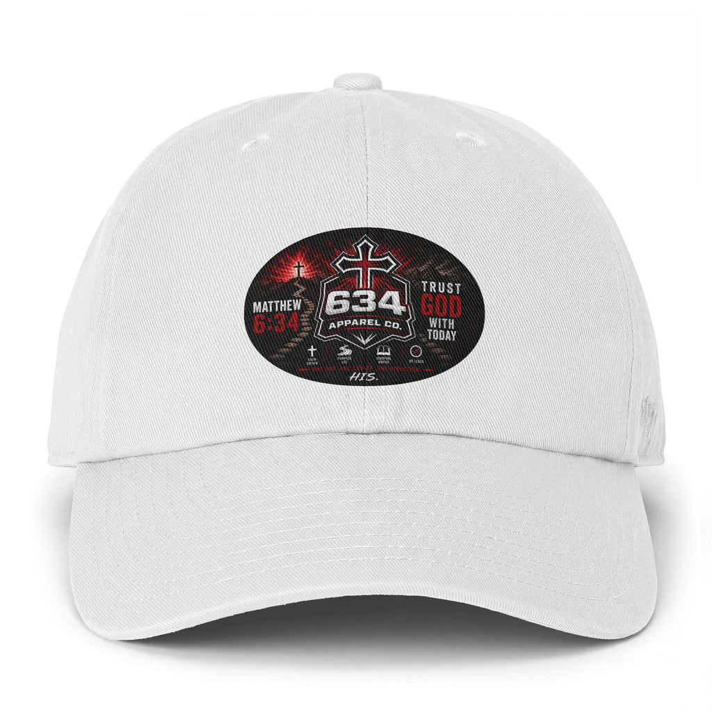 Trust God with Today— 634 Apparel Matthew 6:34 Cap