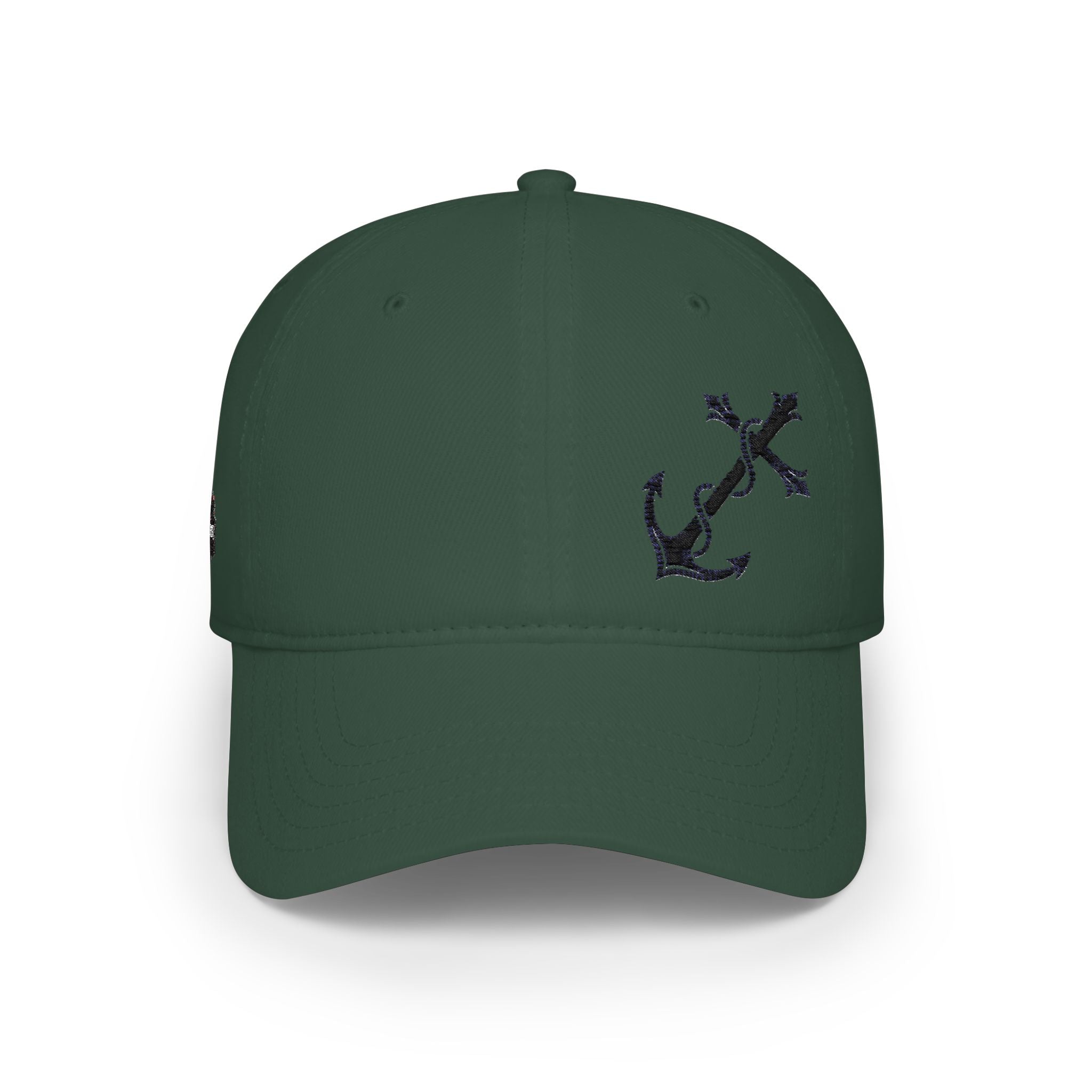 Jesus Is My Anchor Cap — Cross & Anchor Low Profile Baseball Hat