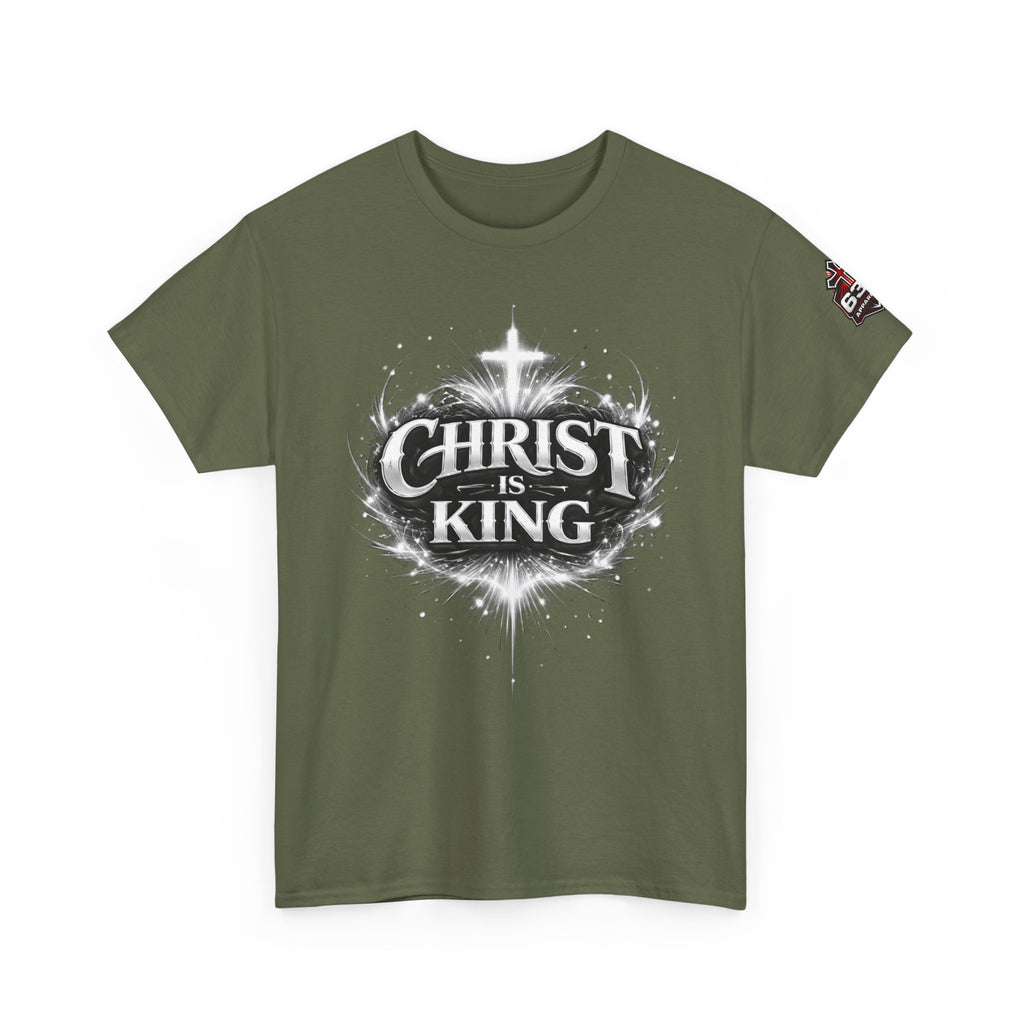 "Christ Is King" Christian T-Shirt — Faith-Based Bible Verse Tee
