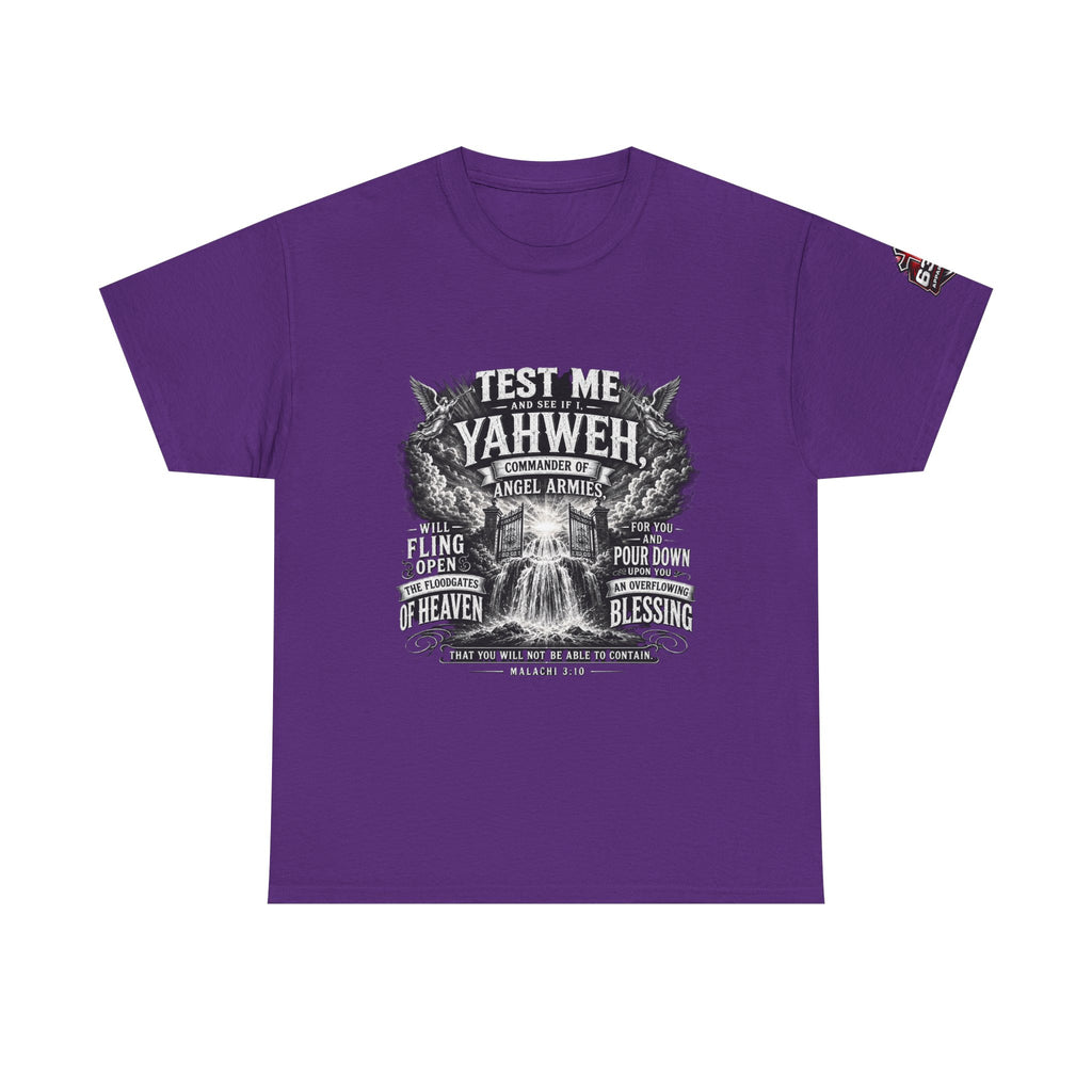 Malachi 3:10 'Open the Floodgates of Heaven' T-Shirt