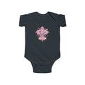 Infant Bodysuit — "Trust God Today" Pink Cross Baby Onesie