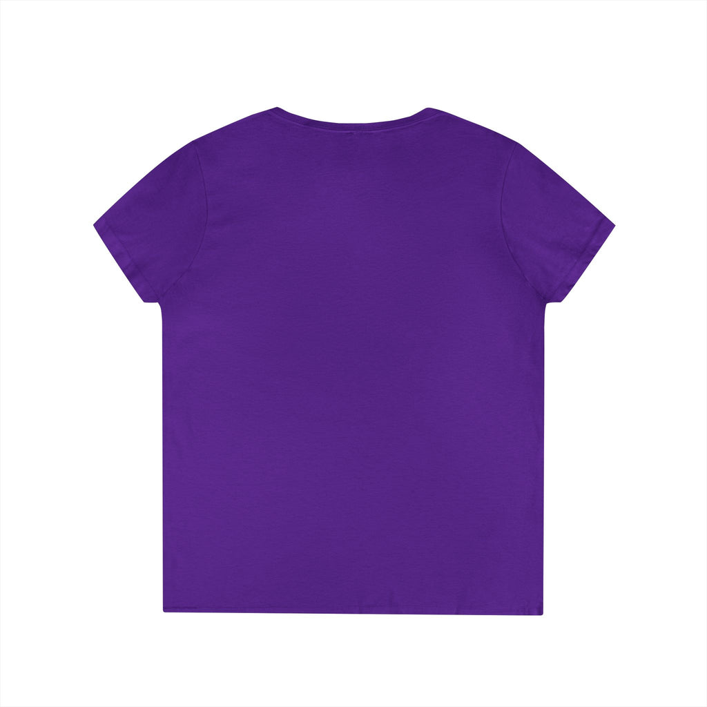 Be Still and Know Floral V-Neck T-Shirt