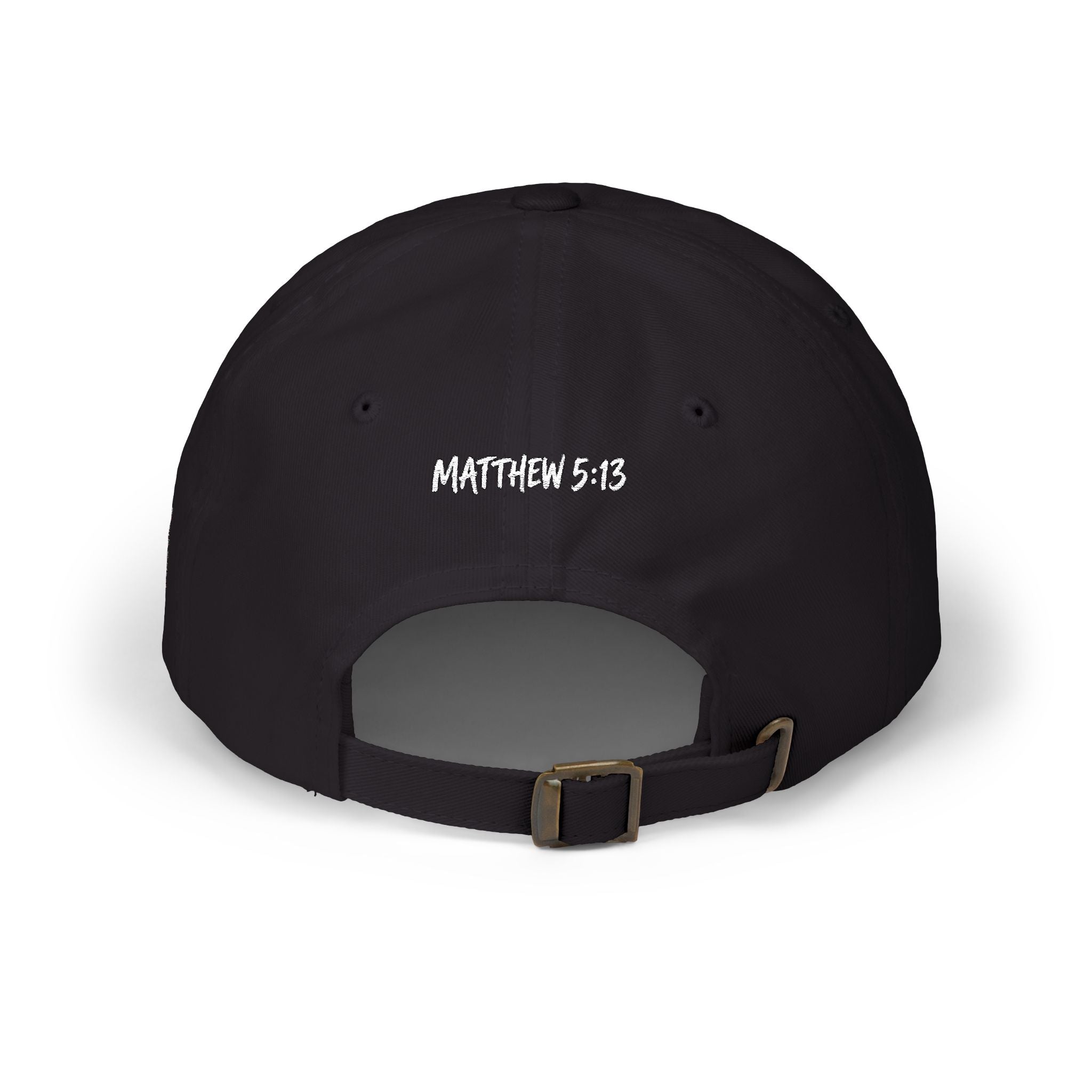 Classic Dad Cap — "Stay Salty Be Lit" Matthew 5:13-16 Embroidered Hat