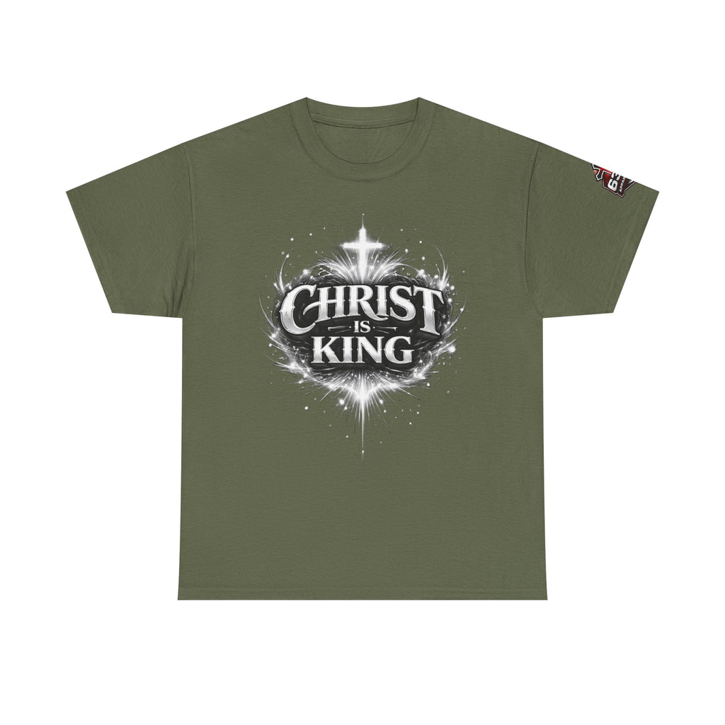 "Christ Is King" Christian T-Shirt — Faith-Based Bible Verse Tee