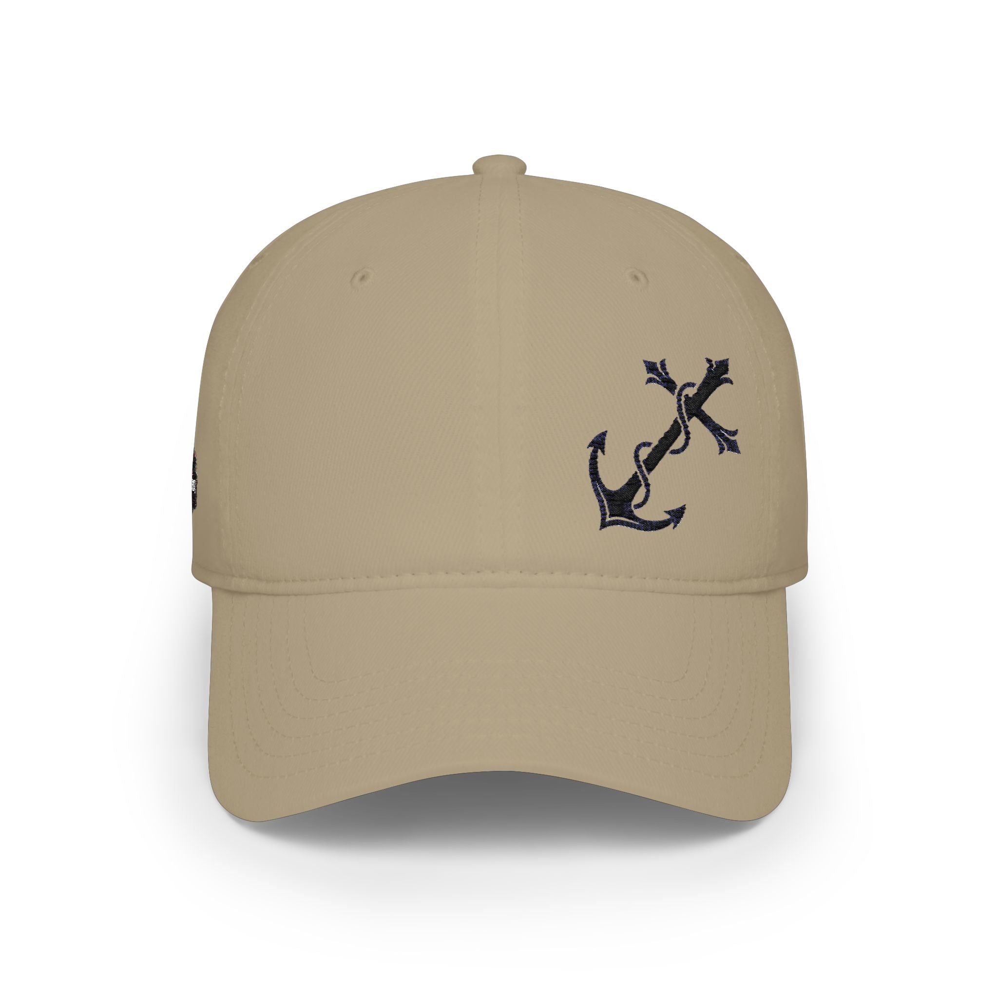 Jesus Is My Anchor Cap — Cross & Anchor Low Profile Baseball Hat