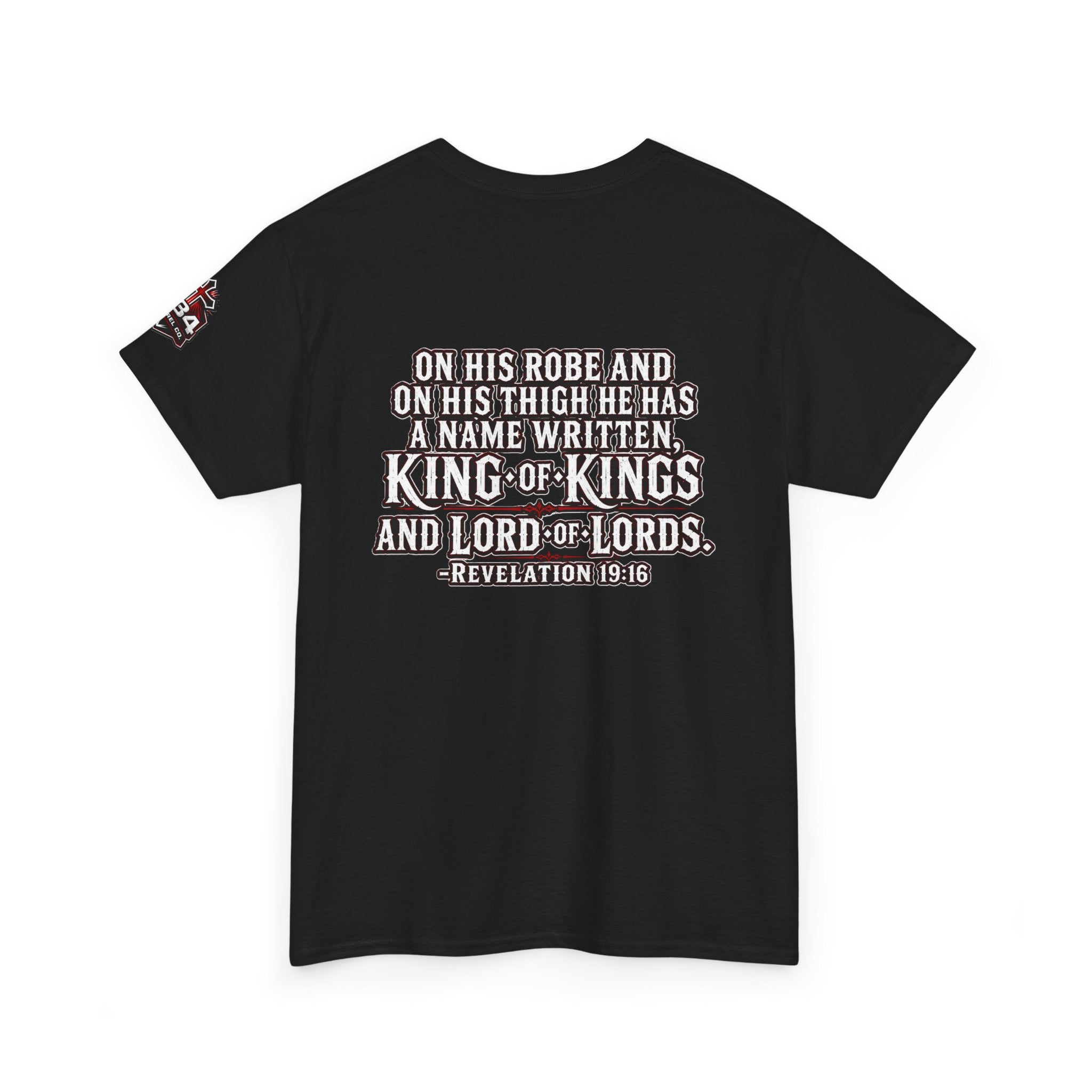 "Christ Is King" Christian T-Shirt — Faith-Based Bible Verse Tee