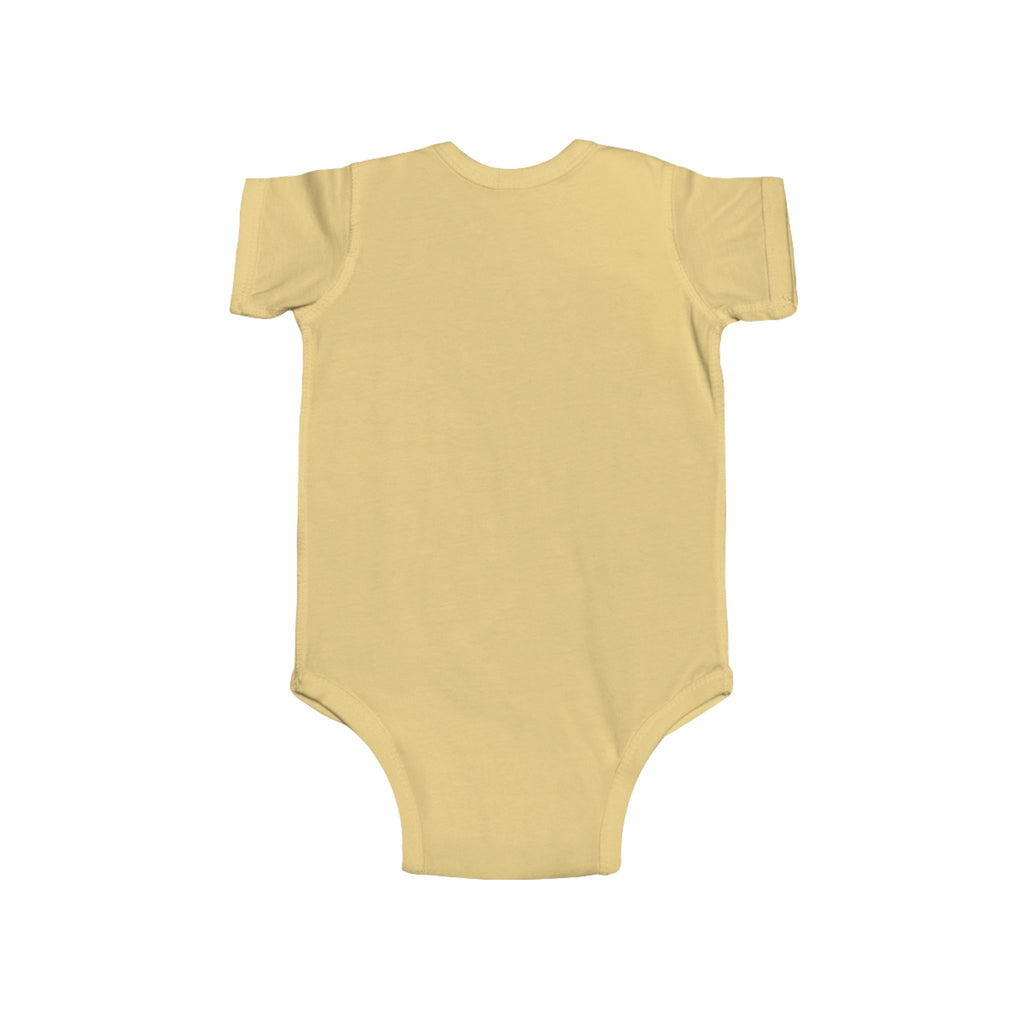 Infant Bodysuit — "Be Still and Know" Psalm 46:10 Floral Baby Onesie