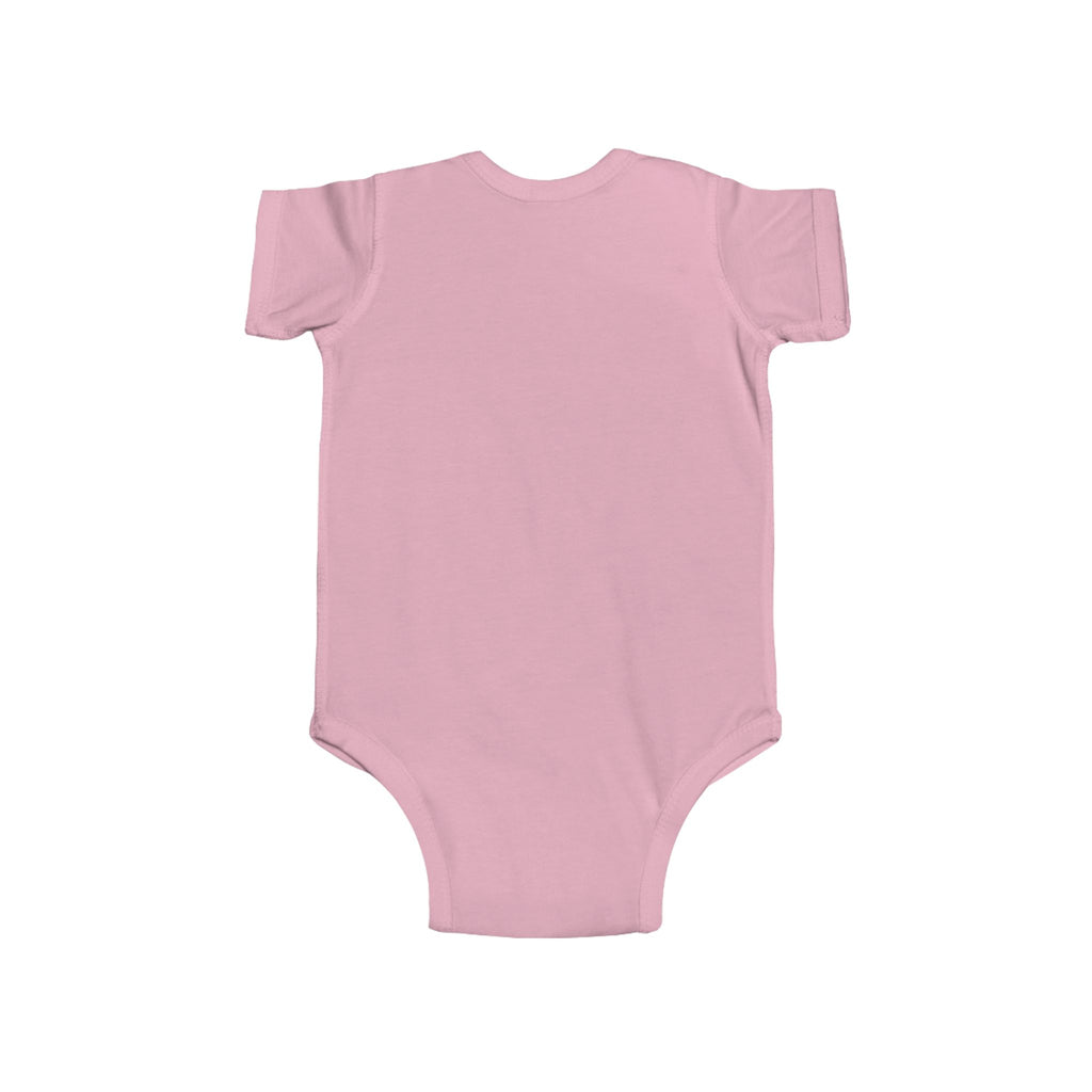 Infant Bodysuit — "Be Still and Know" Psalm 46:10 Floral Baby Onesie