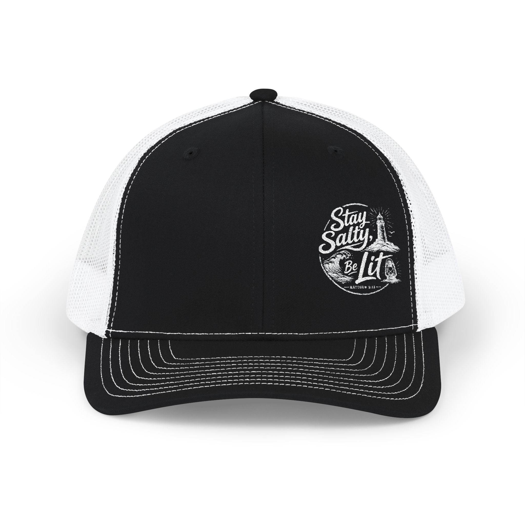 Matthew 5:13-16 "Stay Salty, Be Lit" Snapback Cap