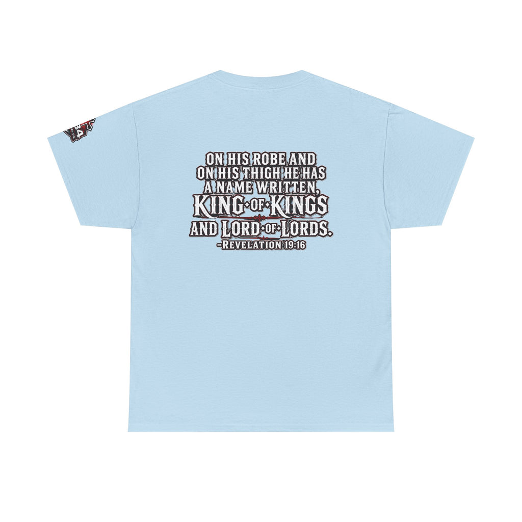 "Christ Is King" Christian T-Shirt — Faith-Based Bible Verse Tee