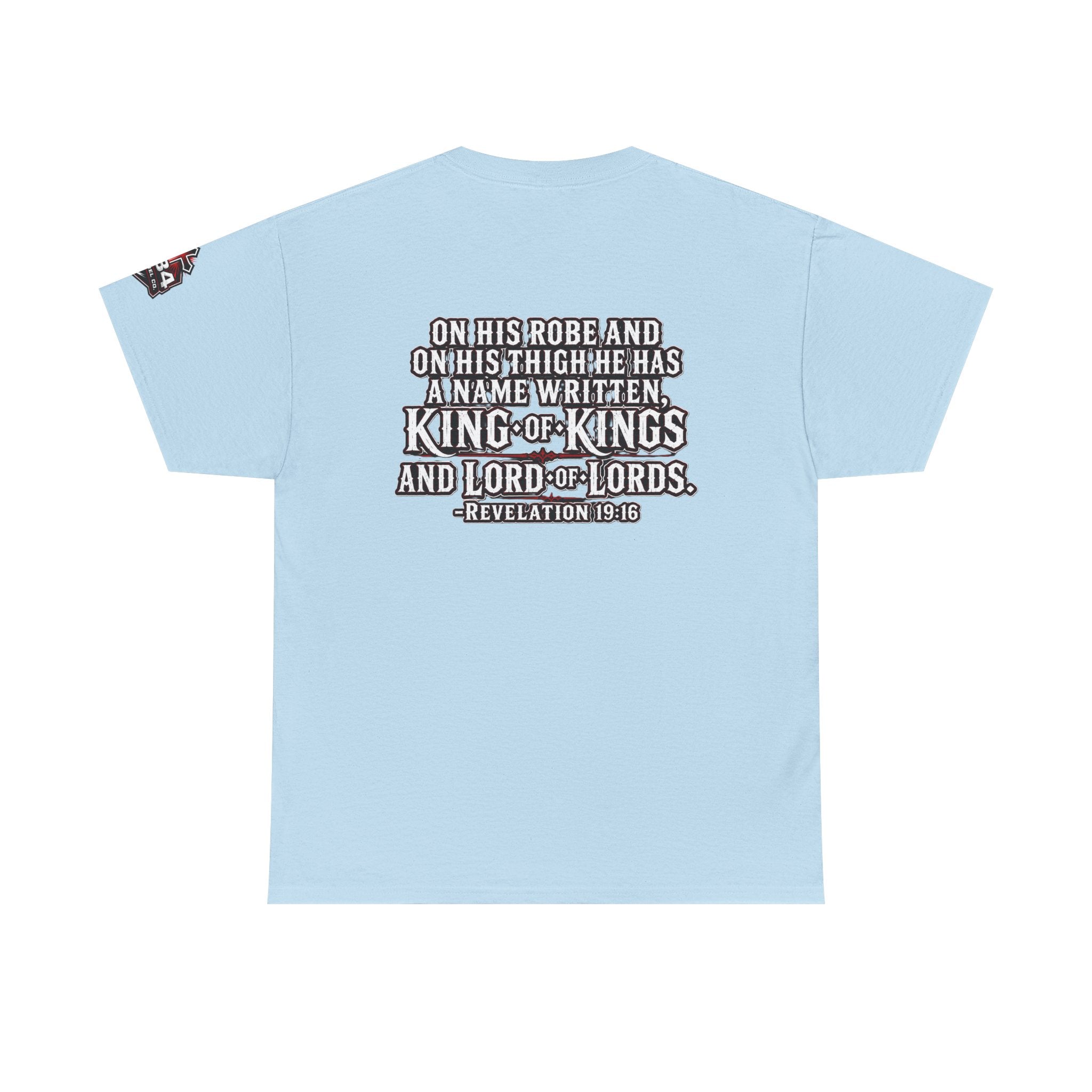 "Christ Is King" Christian T-Shirt — Faith-Based Bible Verse Tee