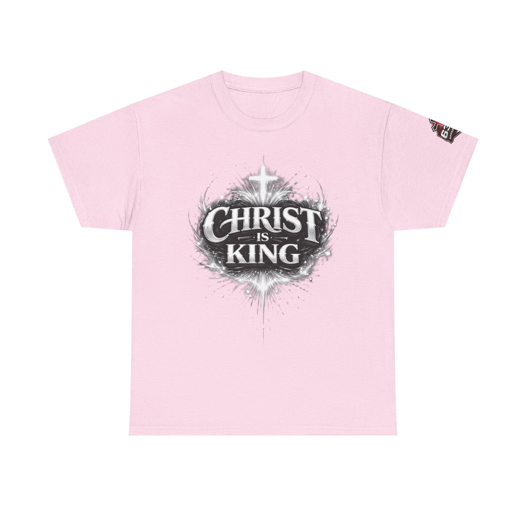 "Christ Is King" Christian T-Shirt — Faith-Based Bible Verse Tee
