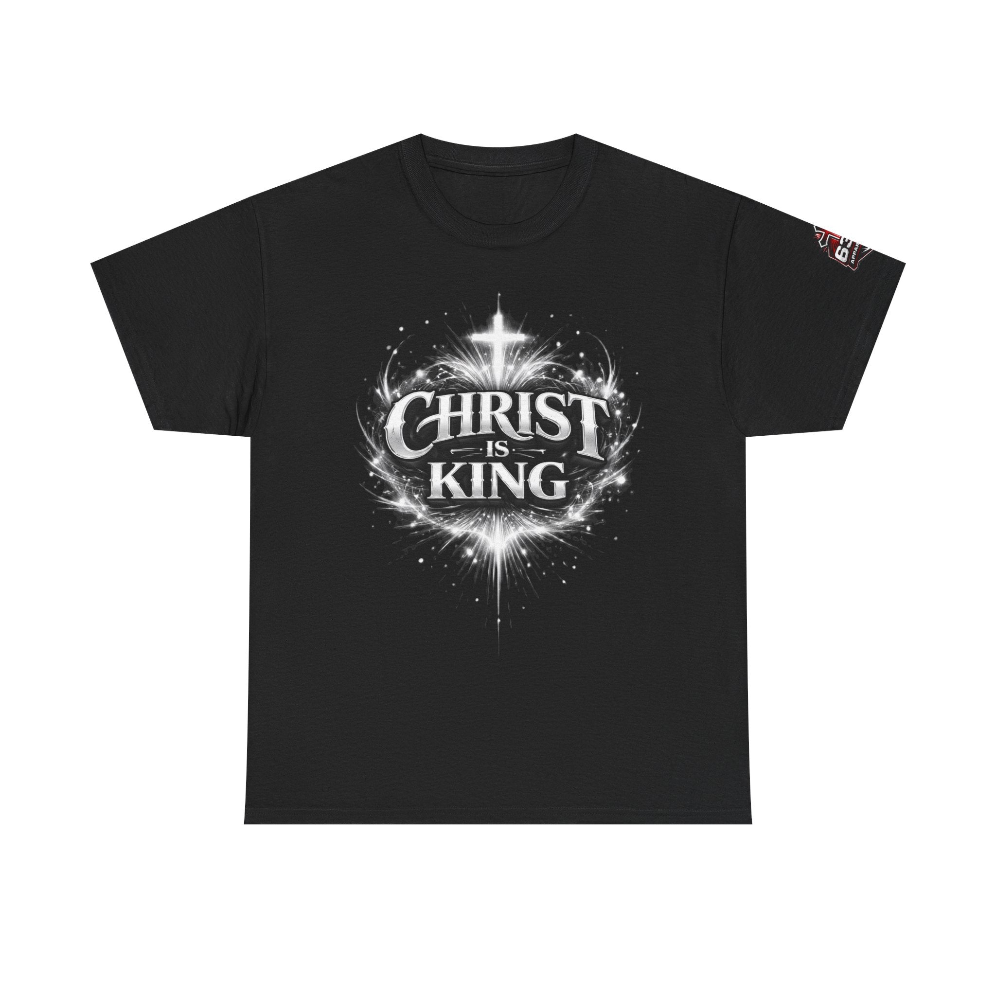 "Christ Is King" Christian T-Shirt — Faith-Based Bible Verse Tee